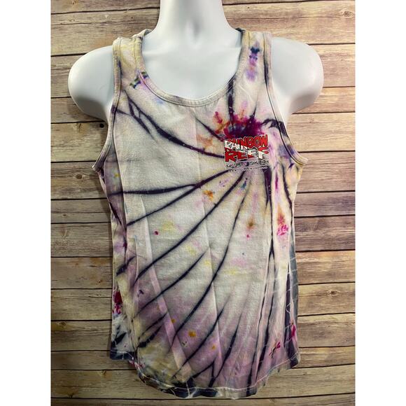 Men's Key Largo Key West Tie Dye Rainbow Reef Tank Size Medium - Picture 5 of 7